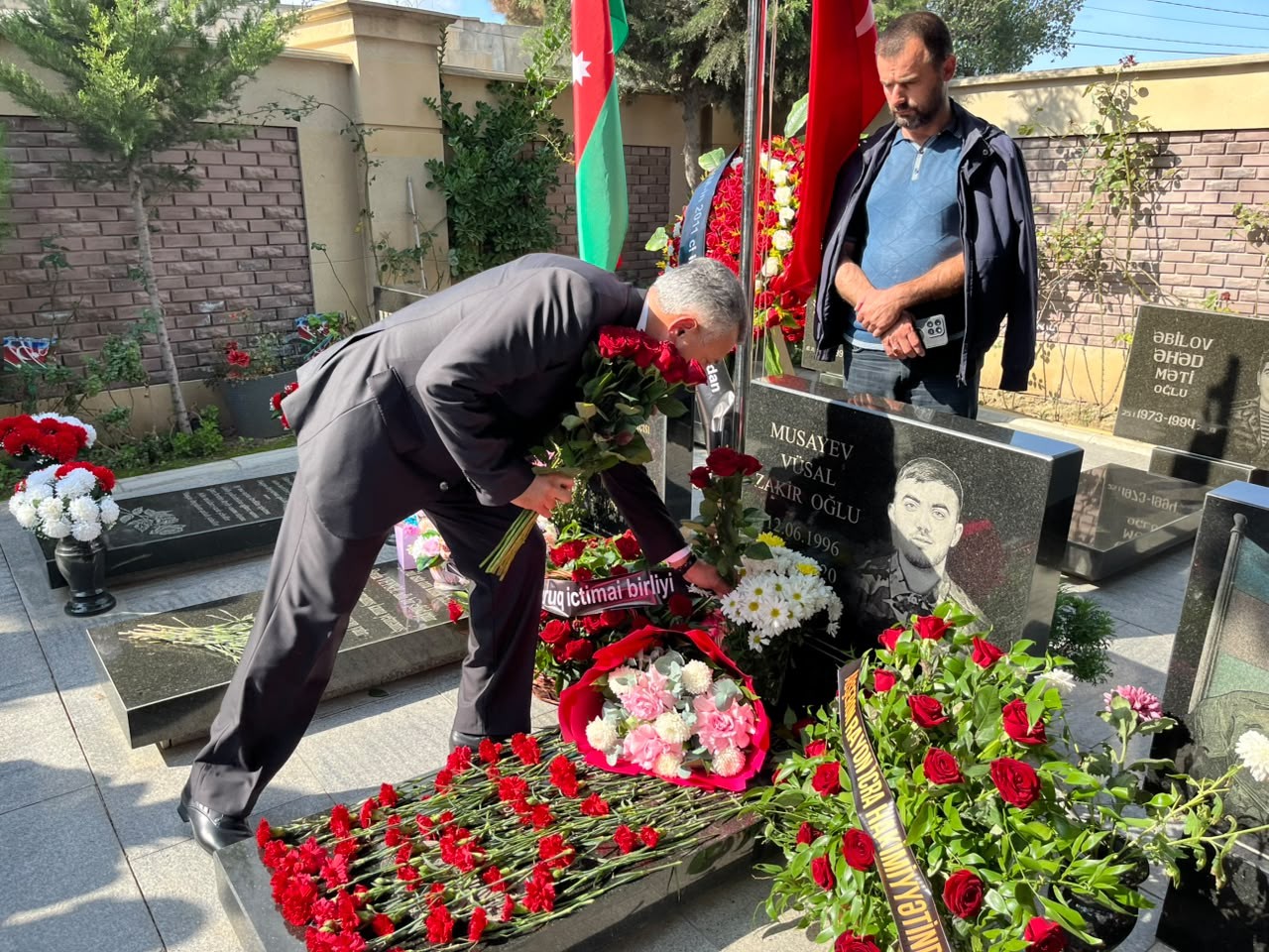 Abşeronda şəhid qəhrəmanlarımızın anım günləri qeyd edilib - FOTOLAR
